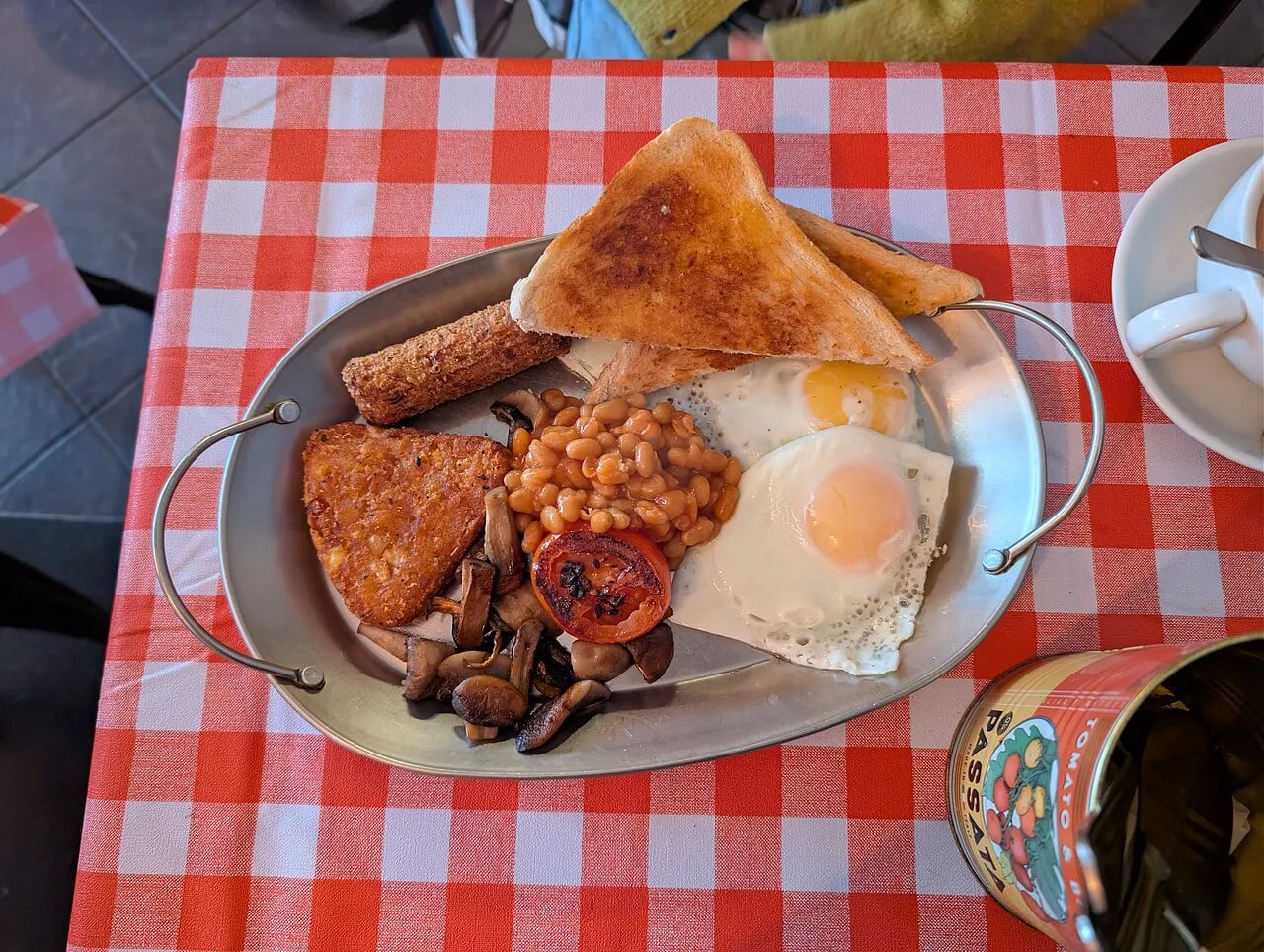 Large Vegetarian Breakfast