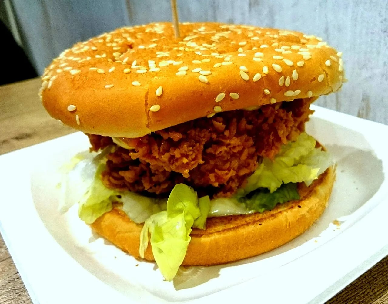 Southern Fried Chicken Burger